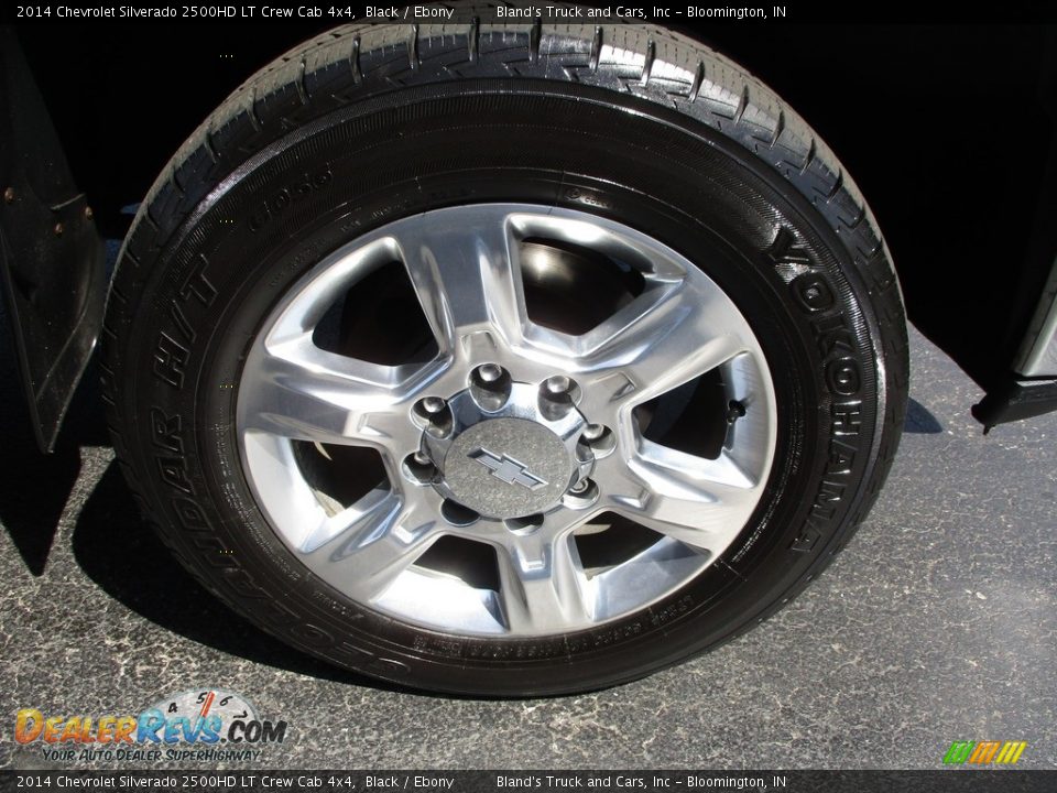 2014 Chevrolet Silverado 2500HD LT Crew Cab 4x4 Black / Ebony Photo #25