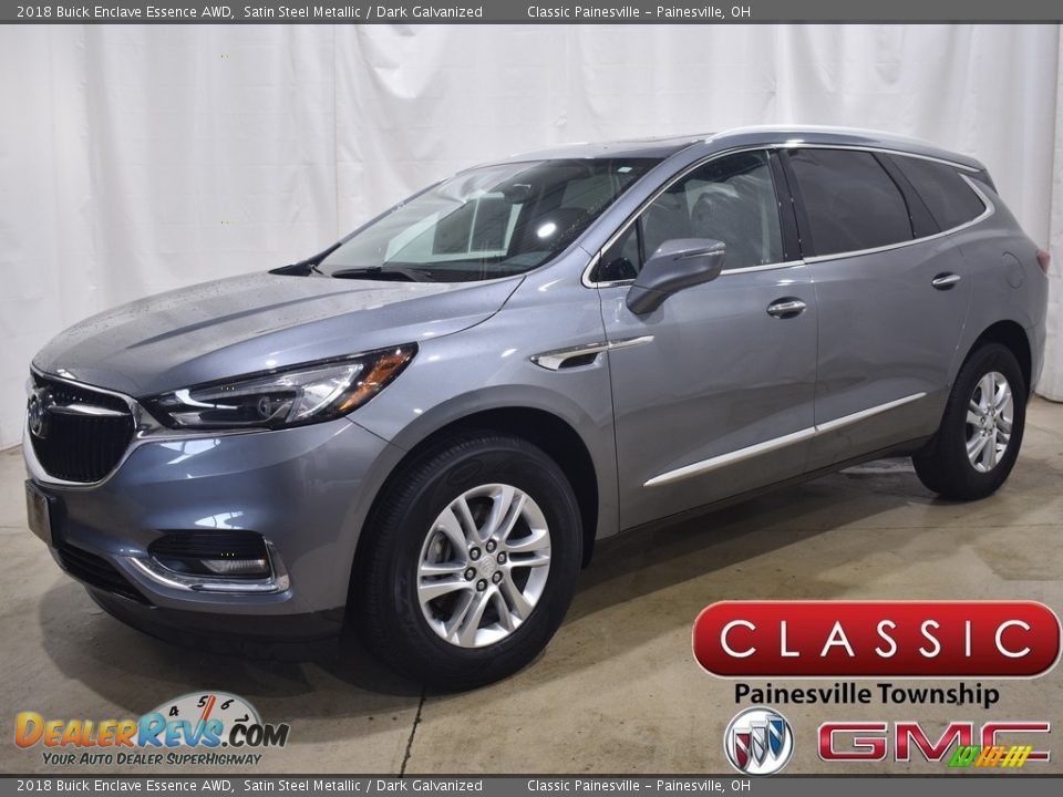 2018 Buick Enclave Essence AWD Satin Steel Metallic / Dark Galvanized Photo #1