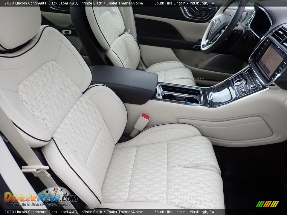 Front Seat of 2020 Lincoln Continental Black Label AWD Photo #11