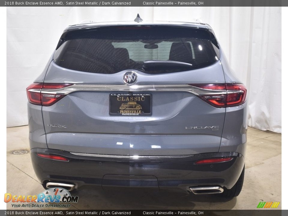 2018 Buick Enclave Essence AWD Satin Steel Metallic / Dark Galvanized Photo #3