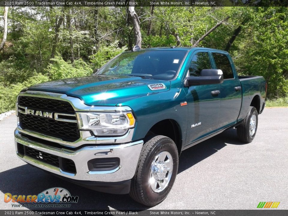 2021 Ram 2500 Tradesman Crew Cab 4x4 Timberline Green Pearl / Black Photo #2