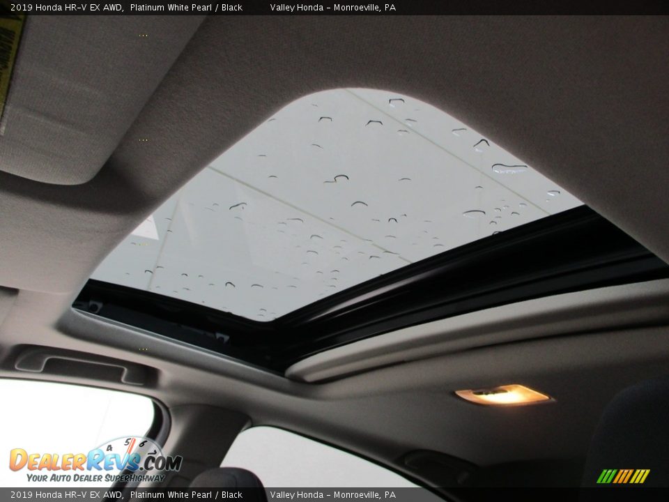 2019 Honda HR-V EX AWD Platinum White Pearl / Black Photo #11