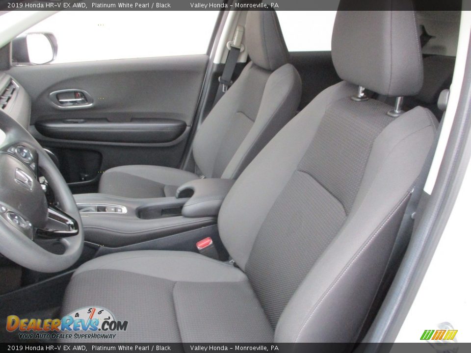 2019 Honda HR-V EX AWD Platinum White Pearl / Black Photo #12