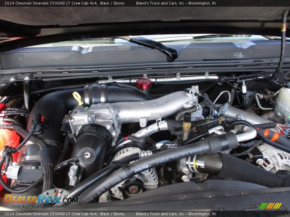 2014 Chevrolet Silverado 2500HD LT Crew Cab 4x4 Black / Ebony Photo #32