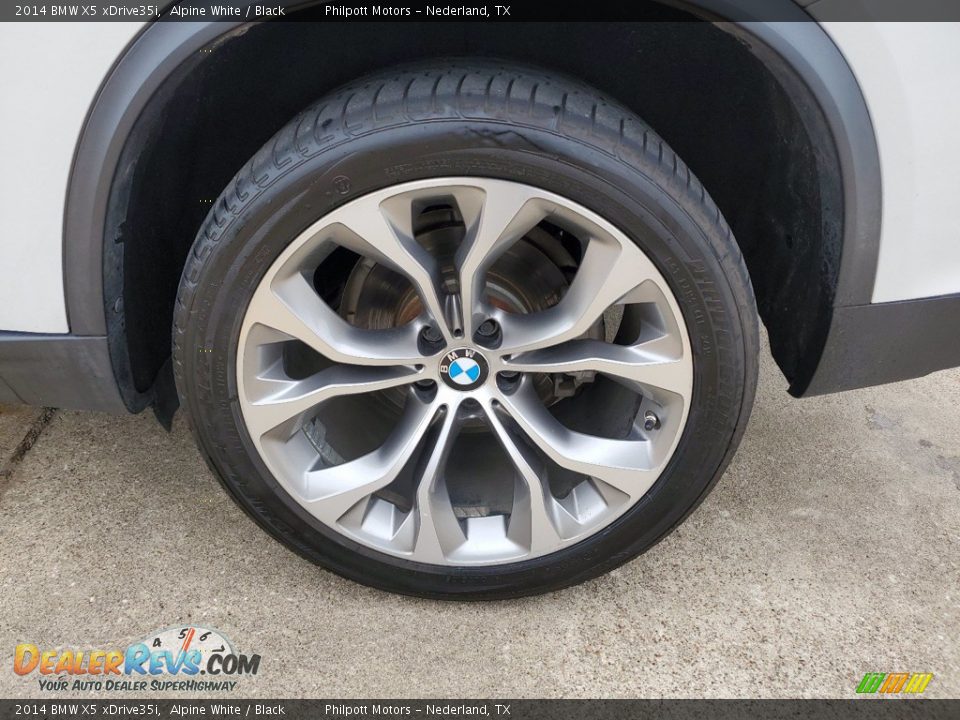 2014 BMW X5 xDrive35i Alpine White / Black Photo #28