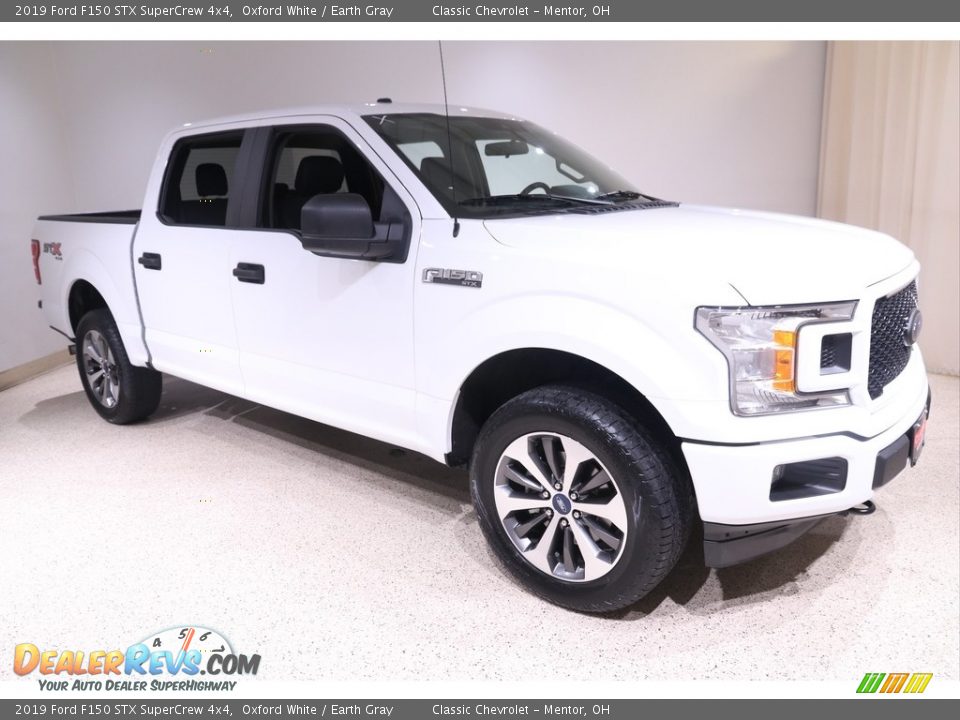 2019 Ford F150 STX SuperCrew 4x4 Oxford White / Earth Gray Photo #1