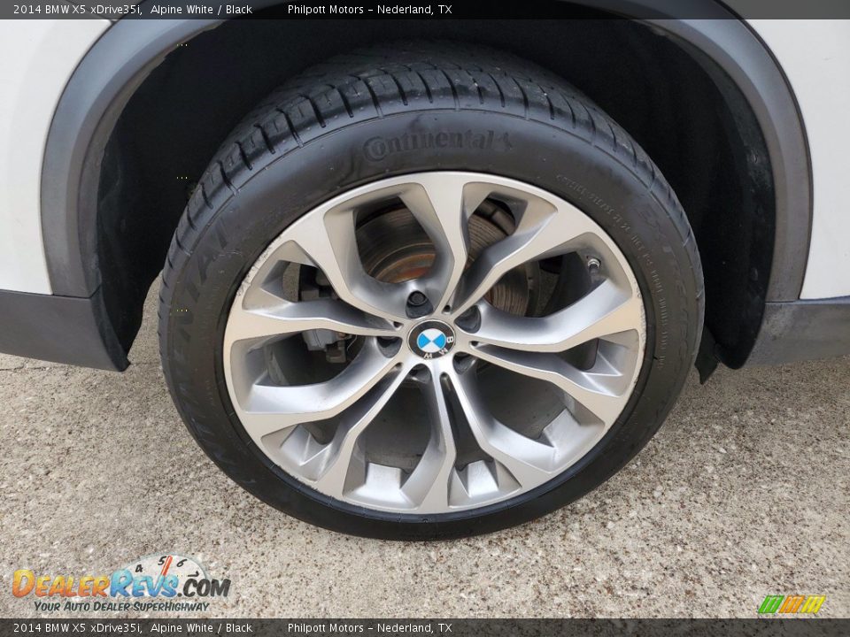 2014 BMW X5 xDrive35i Alpine White / Black Photo #29