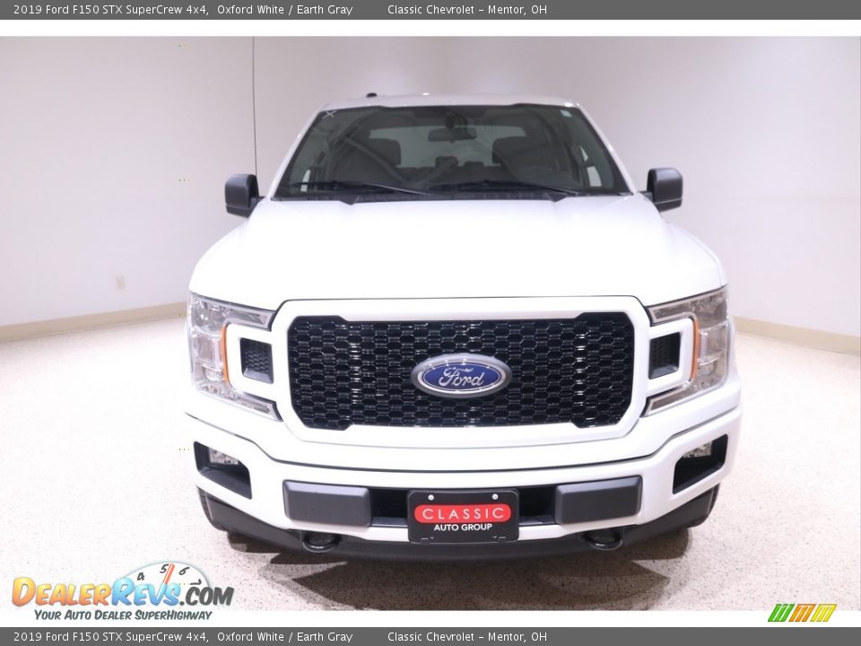 2019 Ford F150 STX SuperCrew 4x4 Oxford White / Earth Gray Photo #2