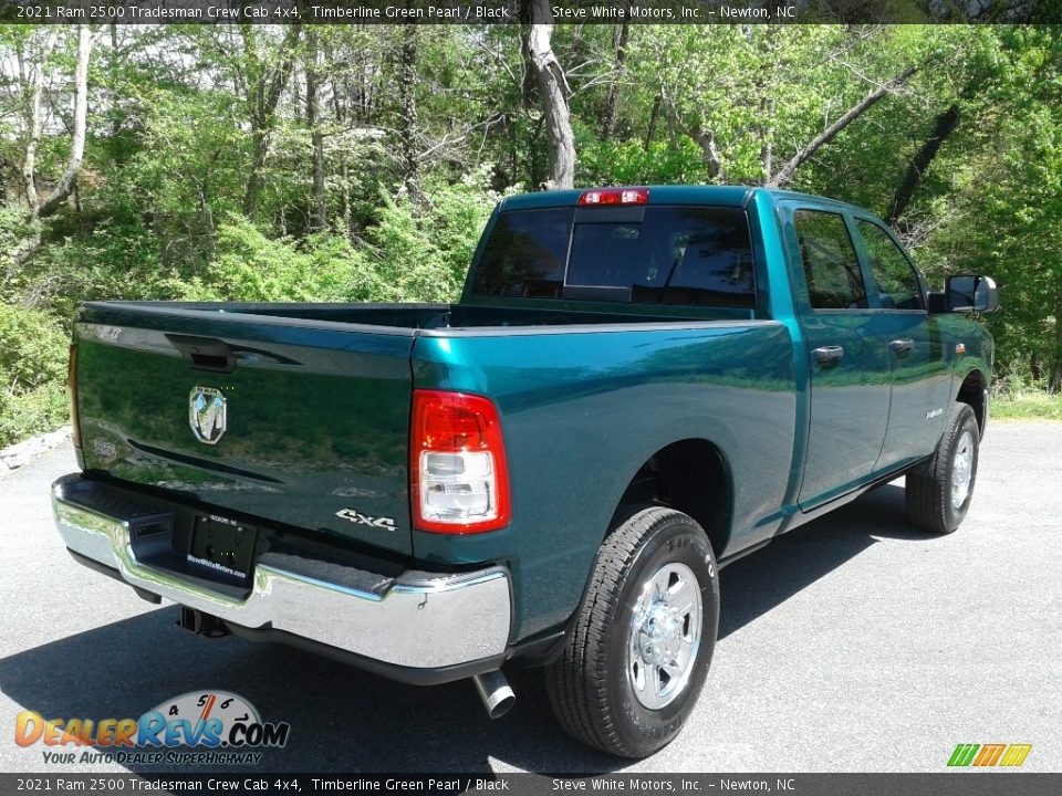 2021 Ram 2500 Tradesman Crew Cab 4x4 Timberline Green Pearl / Black Photo #6