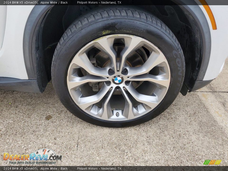 2014 BMW X5 xDrive35i Alpine White / Black Photo #30