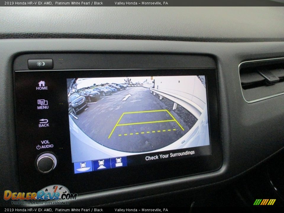 2019 Honda HR-V EX AWD Platinum White Pearl / Black Photo #16