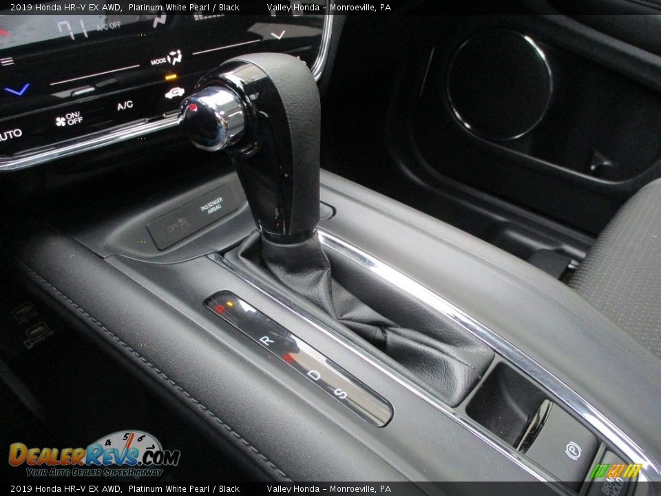 2019 Honda HR-V EX AWD Platinum White Pearl / Black Photo #17