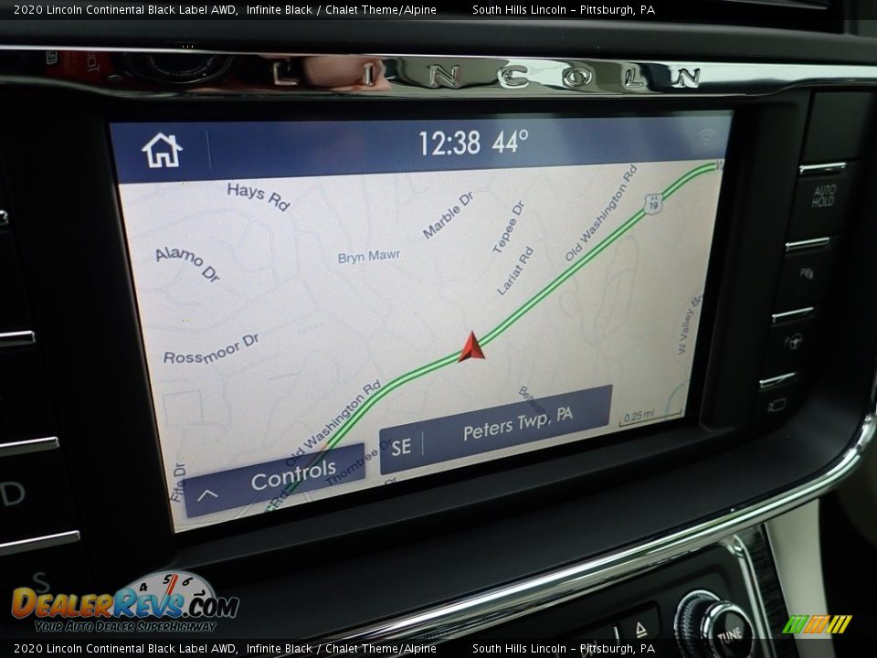 Navigation of 2020 Lincoln Continental Black Label AWD Photo #21