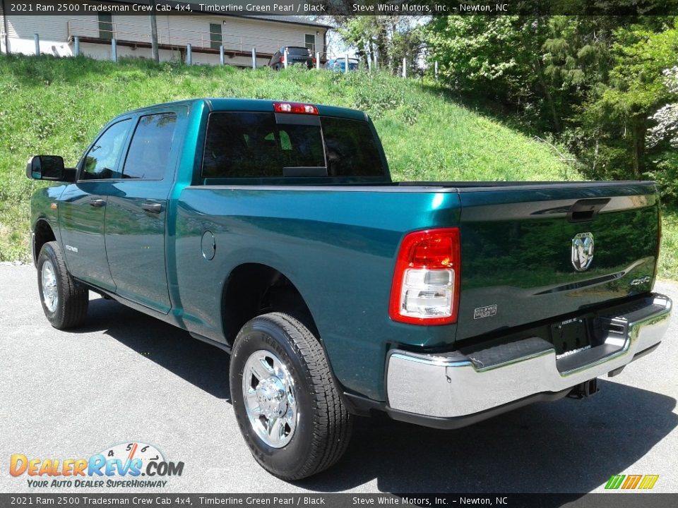 2021 Ram 2500 Tradesman Crew Cab 4x4 Timberline Green Pearl / Black Photo #9