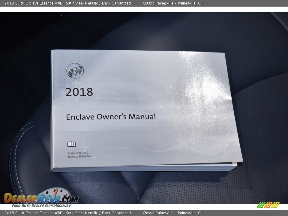2018 Buick Enclave Essence AWD Satin Steel Metallic / Dark Galvanized Photo #18