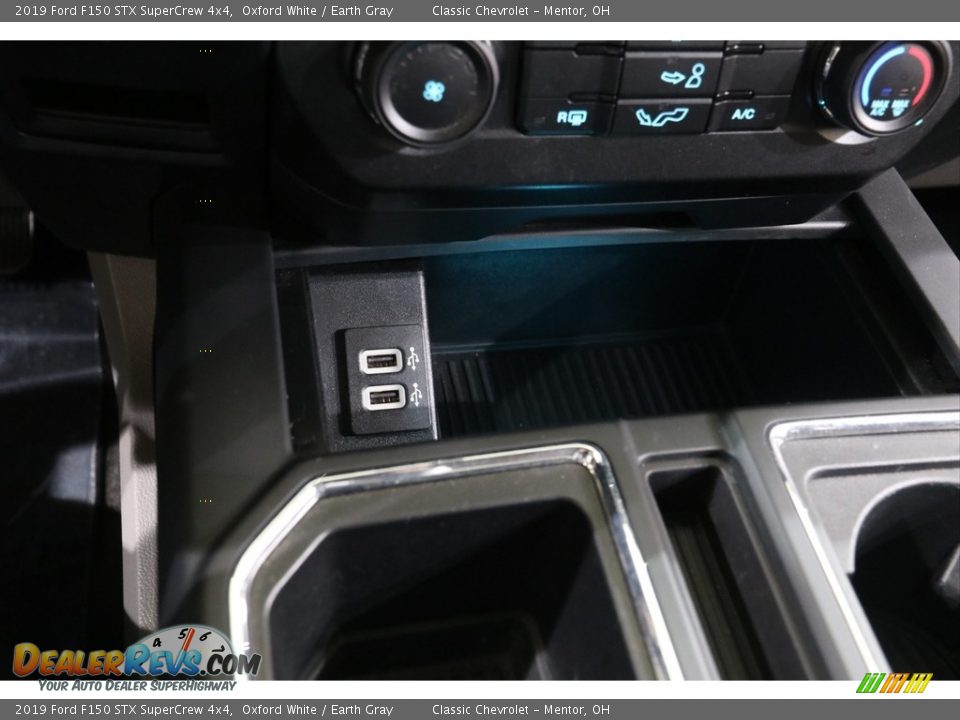 2019 Ford F150 STX SuperCrew 4x4 Oxford White / Earth Gray Photo #12