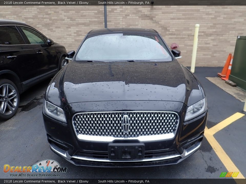 2018 Lincoln Continental Premiere Black Velvet / Ebony Photo #3