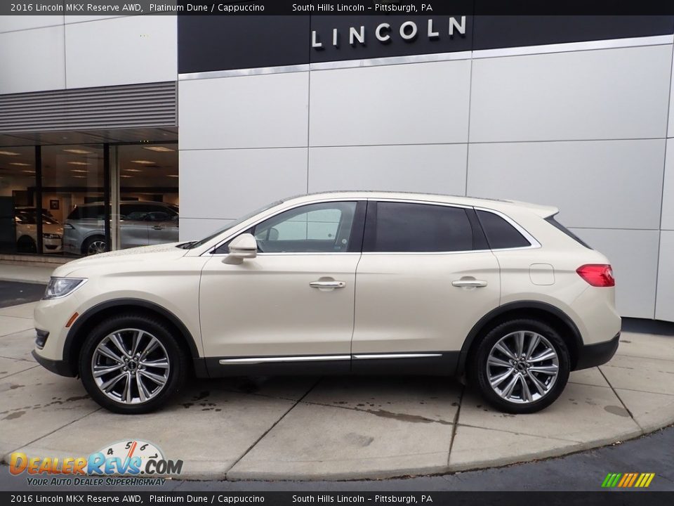 Platinum Dune 2016 Lincoln MKX Reserve AWD Photo #2