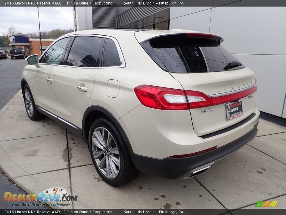 Platinum Dune 2016 Lincoln MKX Reserve AWD Photo #3