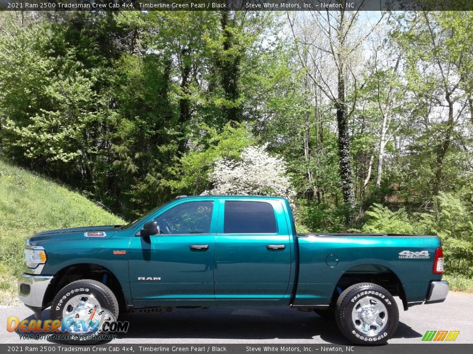 2021 Ram 2500 Tradesman Crew Cab 4x4 Timberline Green Pearl / Black Photo #1