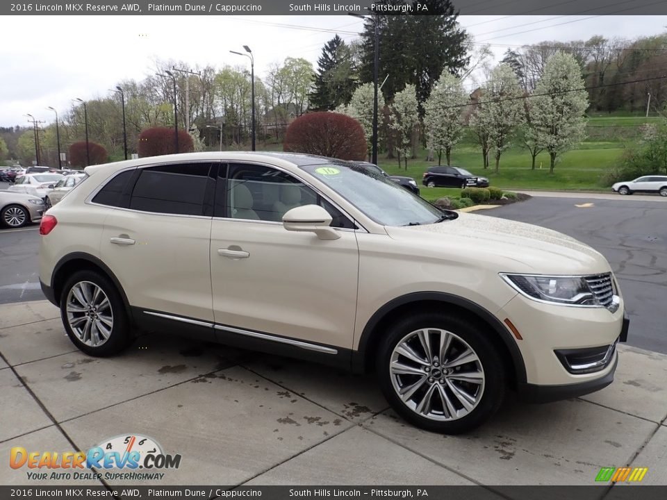 Platinum Dune 2016 Lincoln MKX Reserve AWD Photo #7