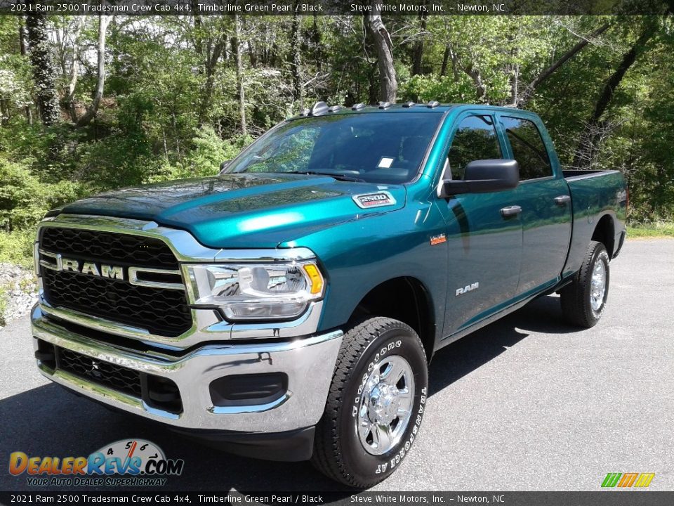 2021 Ram 2500 Tradesman Crew Cab 4x4 Timberline Green Pearl / Black Photo #2