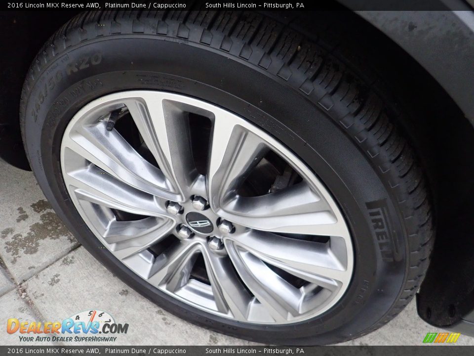 2016 Lincoln MKX Reserve AWD Wheel Photo #10