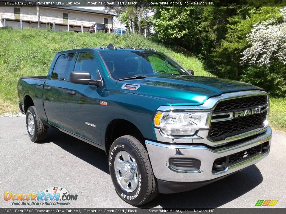 2021 Ram 2500 Tradesman Crew Cab 4x4 Timberline Green Pearl / Black Photo #4