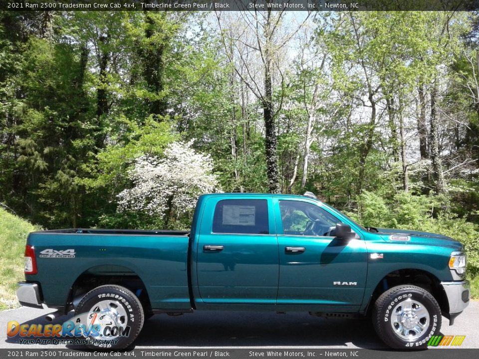 2021 Ram 2500 Tradesman Crew Cab 4x4 Timberline Green Pearl / Black Photo #5