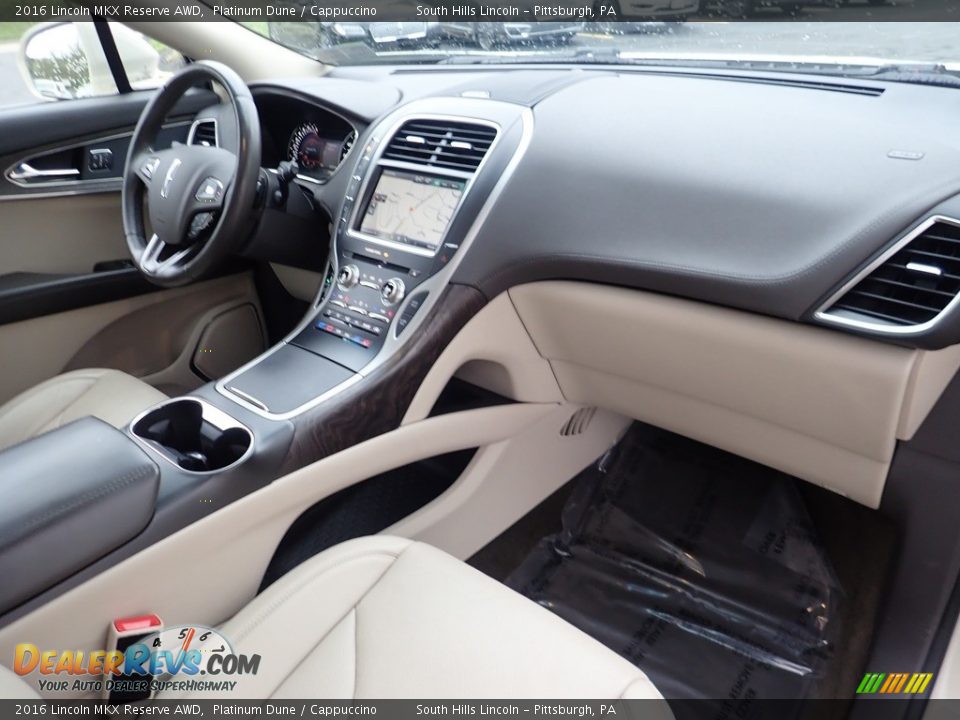 Cappuccino Interior - 2016 Lincoln MKX Reserve AWD Photo #12