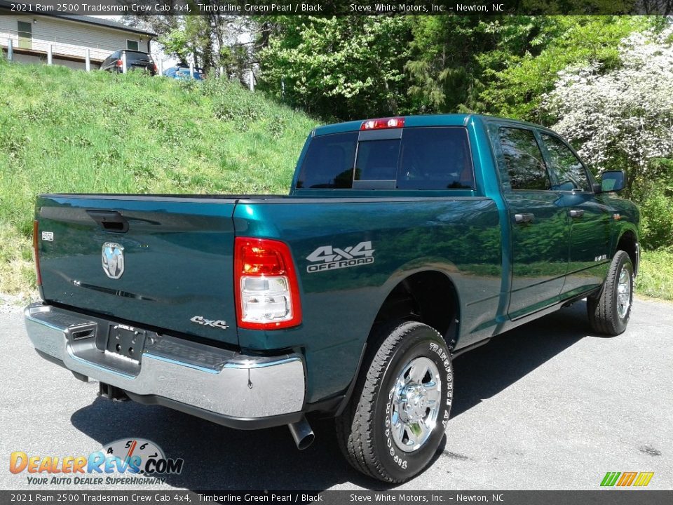 2021 Ram 2500 Tradesman Crew Cab 4x4 Timberline Green Pearl / Black Photo #6