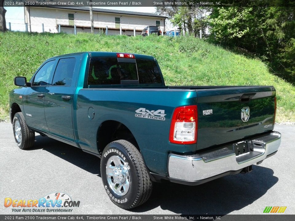 2021 Ram 2500 Tradesman Crew Cab 4x4 Timberline Green Pearl / Black Photo #9