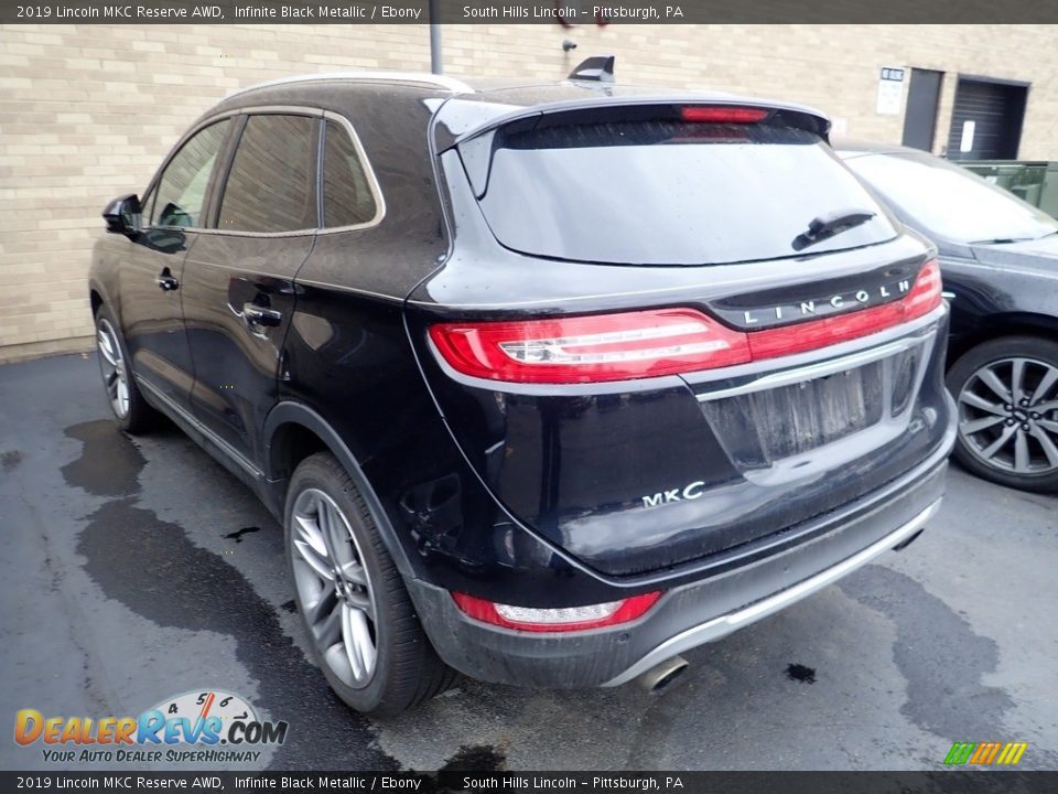 2019 Lincoln MKC Reserve AWD Infinite Black Metallic / Ebony Photo #2