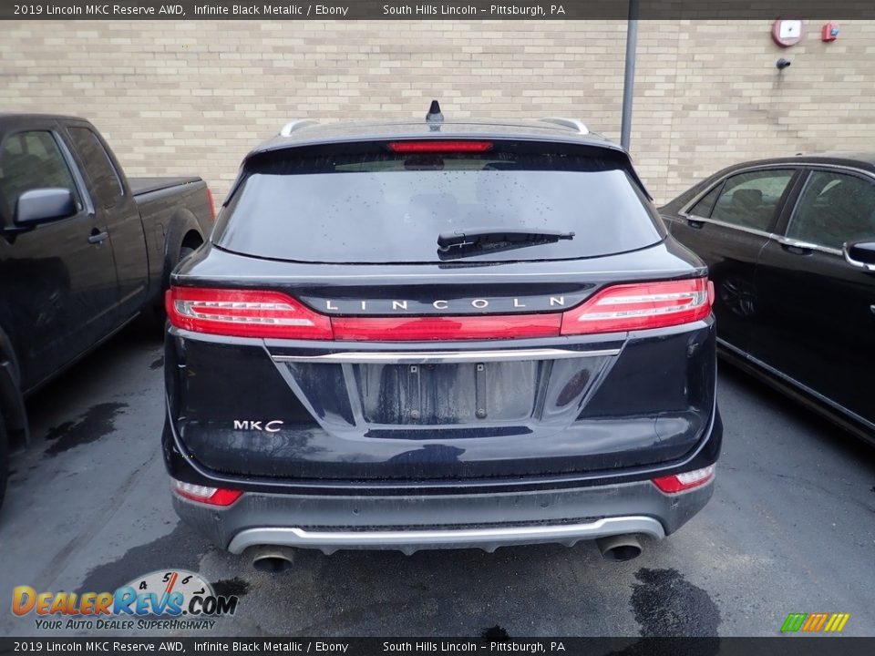 2019 Lincoln MKC Reserve AWD Infinite Black Metallic / Ebony Photo #3