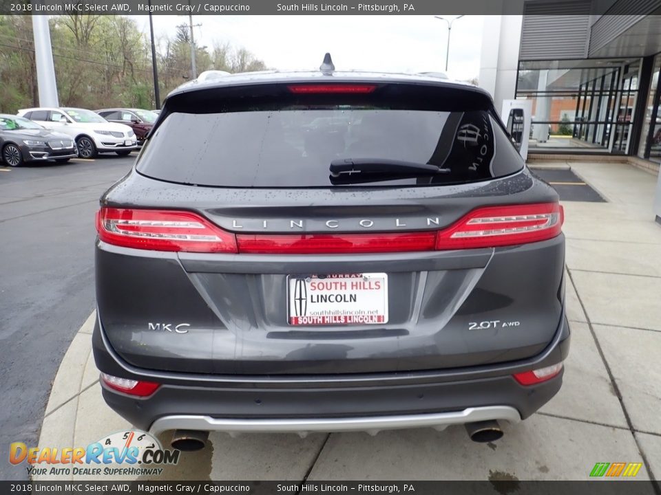 2018 Lincoln MKC Select AWD Magnetic Gray / Cappuccino Photo #4