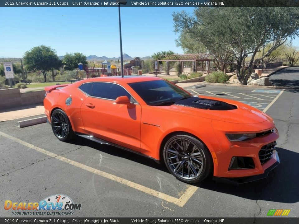 Front 3/4 View of 2019 Chevrolet Camaro ZL1 Coupe Photo #1