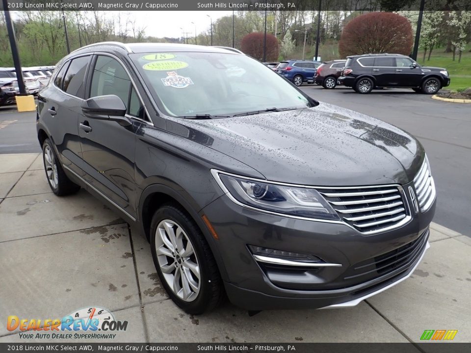 2018 Lincoln MKC Select AWD Magnetic Gray / Cappuccino Photo #8