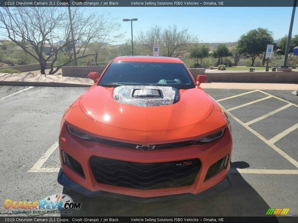 2019 Chevrolet Camaro ZL1 Coupe Crush (Orange) / Jet Black Photo #5