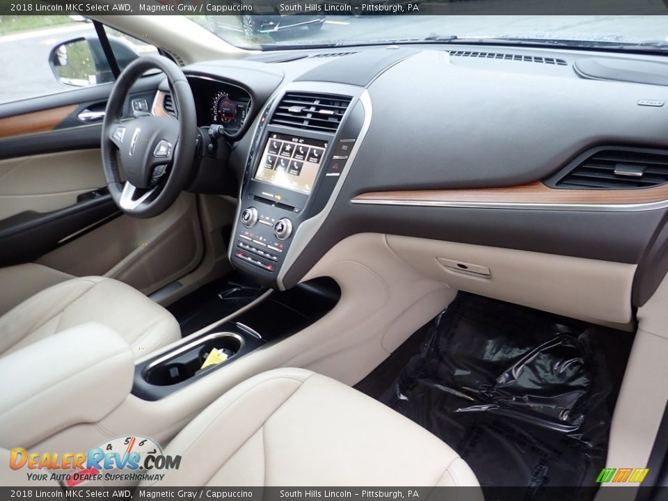 2018 Lincoln MKC Select AWD Magnetic Gray / Cappuccino Photo #12