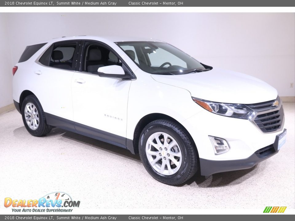 2018 Chevrolet Equinox LT Summit White / Medium Ash Gray Photo #1