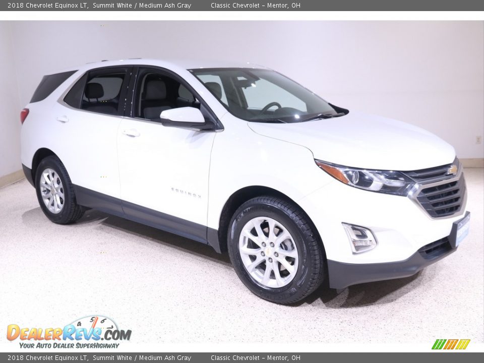 2018 Chevrolet Equinox LT Summit White / Medium Ash Gray Photo #1