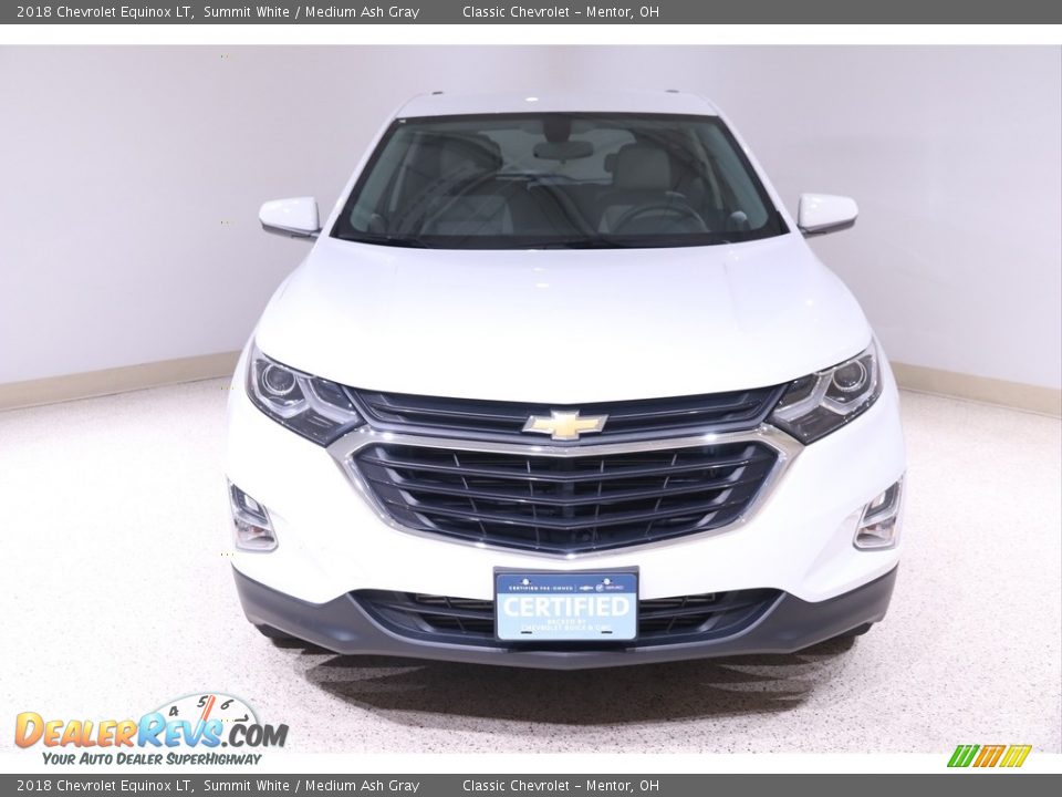 2018 Chevrolet Equinox LT Summit White / Medium Ash Gray Photo #2