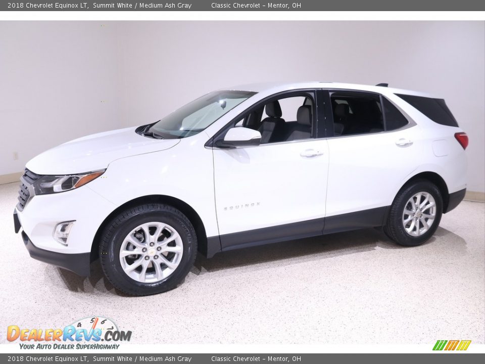 2018 Chevrolet Equinox LT Summit White / Medium Ash Gray Photo #3