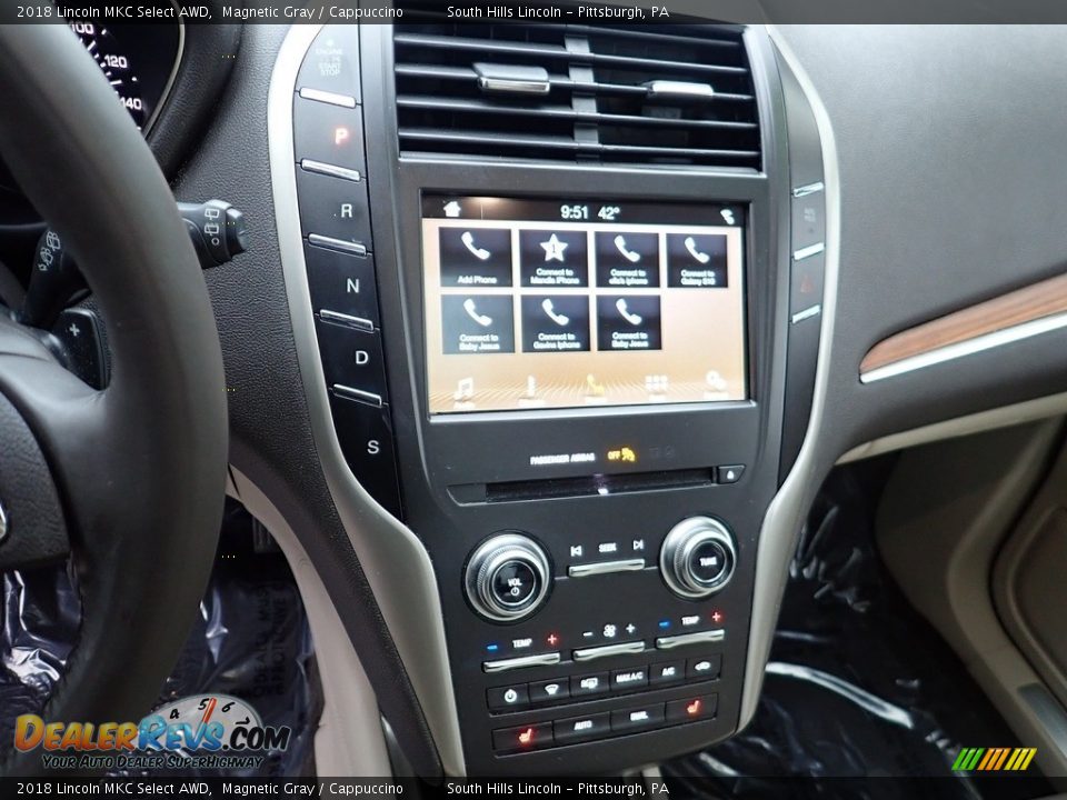 2018 Lincoln MKC Select AWD Magnetic Gray / Cappuccino Photo #22