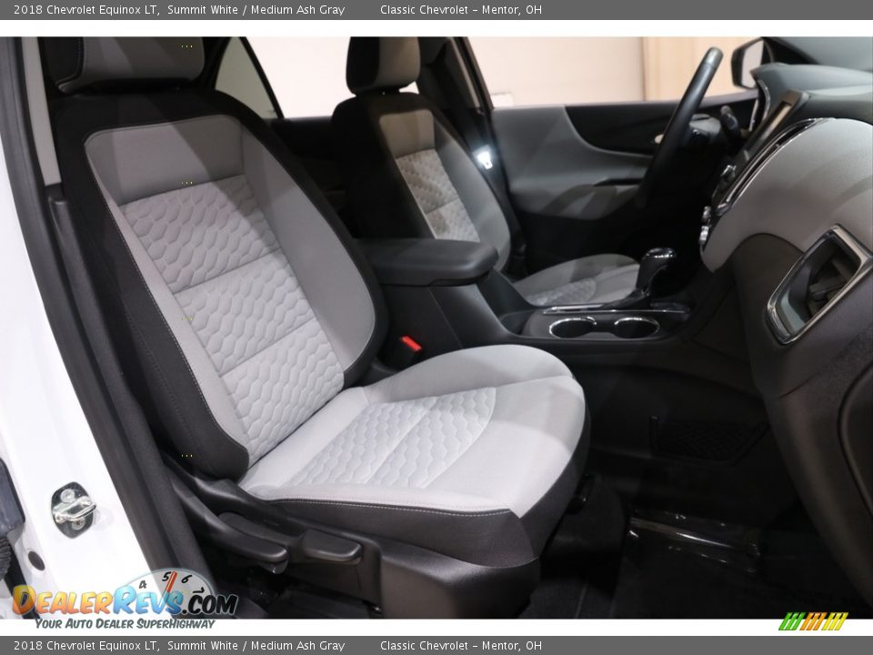 2018 Chevrolet Equinox LT Summit White / Medium Ash Gray Photo #12