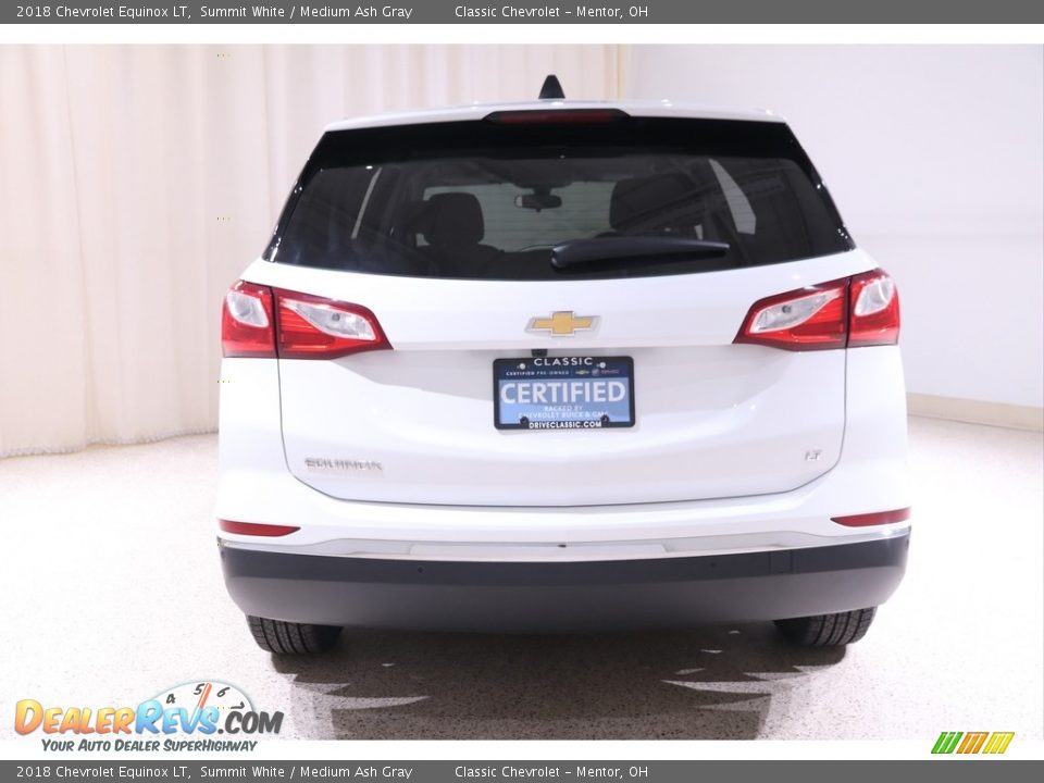 2018 Chevrolet Equinox LT Summit White / Medium Ash Gray Photo #15