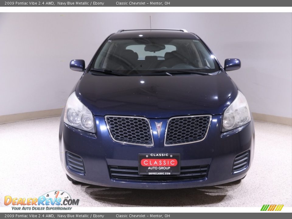 2009 Pontiac Vibe 2.4 AWD Navy Blue Metallic / Ebony Photo #2