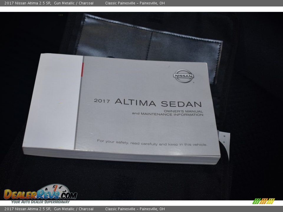 2017 Nissan Altima 2.5 SR Gun Metallic / Charcoal Photo #16