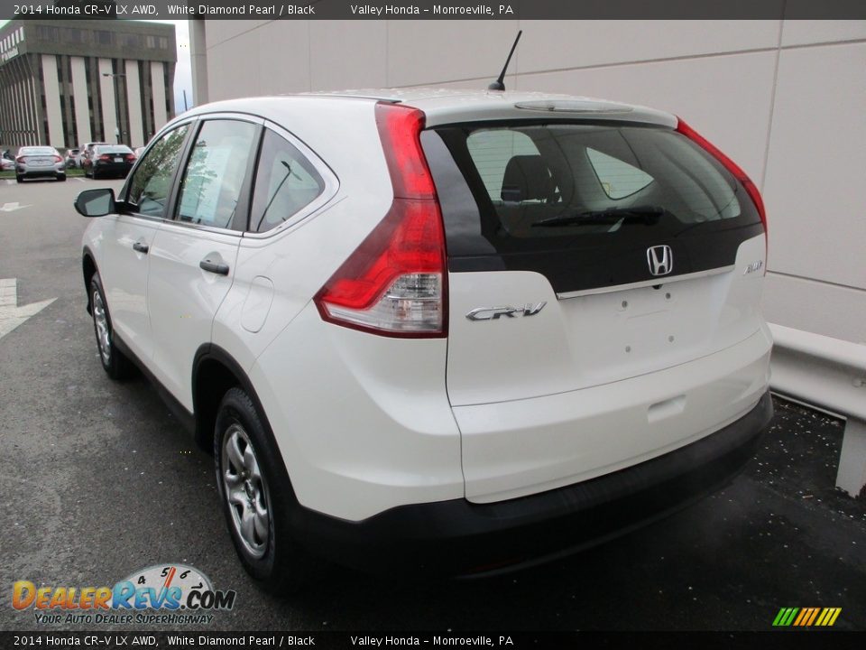 2014 Honda CR-V LX AWD White Diamond Pearl / Black Photo #3