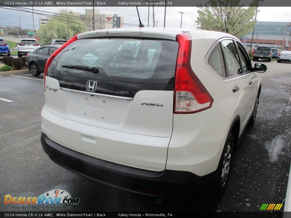 2014 Honda CR-V LX AWD White Diamond Pearl / Black Photo #5